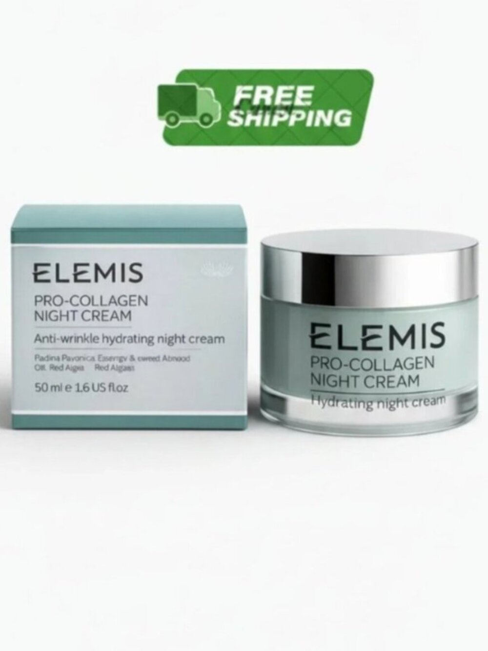ELEMIS Pro-Collagen Night Cream 50ml Anti-Wrinkle Hydrating Luxury Skincare NIB